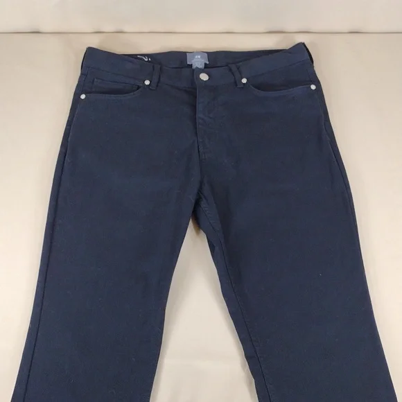 H&M Women's Black Skinny Cotton Stretchy Casual Modern Streetwear Everyday Jeans - Picture 10 of 11